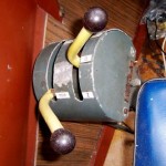 Hendels voor snelheid en koppeling.