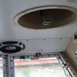 Nieuw plafond bakboord voor