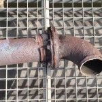 Oude uitlaatpijp - 1