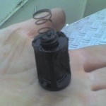 Grof brandstoffilter vies