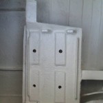 Dynamosteun in de witte menie