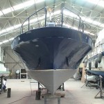 Bakboord opnieuw gelakt