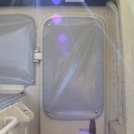 Blindering van de deur