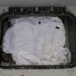 Afwatering bakboord luik