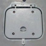 Luik voordek in de lak