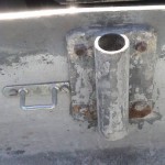 Losse verf verwijderen