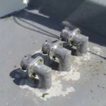 Aansluitingen klaar om te schilderen