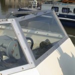 Ruitjes flybridge gerestaureerd