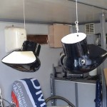 Luchthappers geschilderd