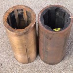 Oud en nieuw schroefaslager