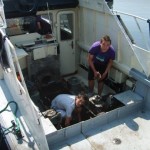 Edward en Dennis zijn aan het ontvetten