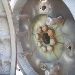 Schade aan het vliegwiel