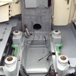 Motorbak weer terug in de boot