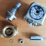 Elektrische afsluiter tussen brandstof toevoer