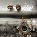 Lekkage in reservoir voor start bij koud weer.