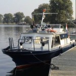 In Grave met de ark Prinses Margriet op de achtergrond.