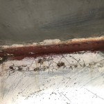 Bakboord onder het gangboord