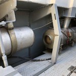 Standkachel met zijn brandstoftank