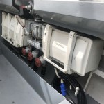 De witte verf is niet origineel.